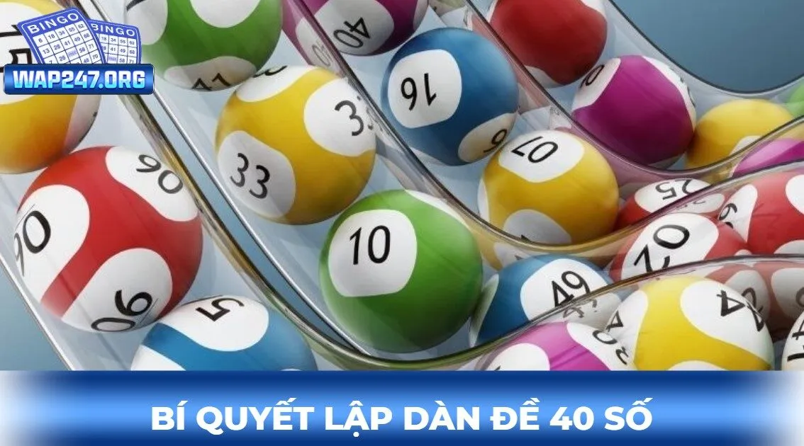 bí quyết lập dàn đề 40 số