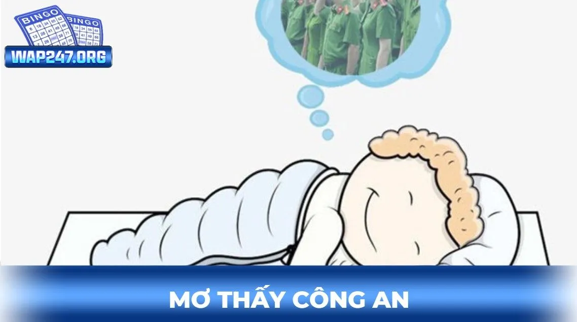 mơ thấy công an